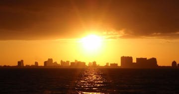 Miami Beach . FL Sunset Take-Away Box @ysl #SMILE #Sunset