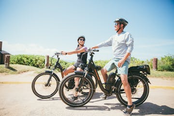 Couple On E Bikes Maui