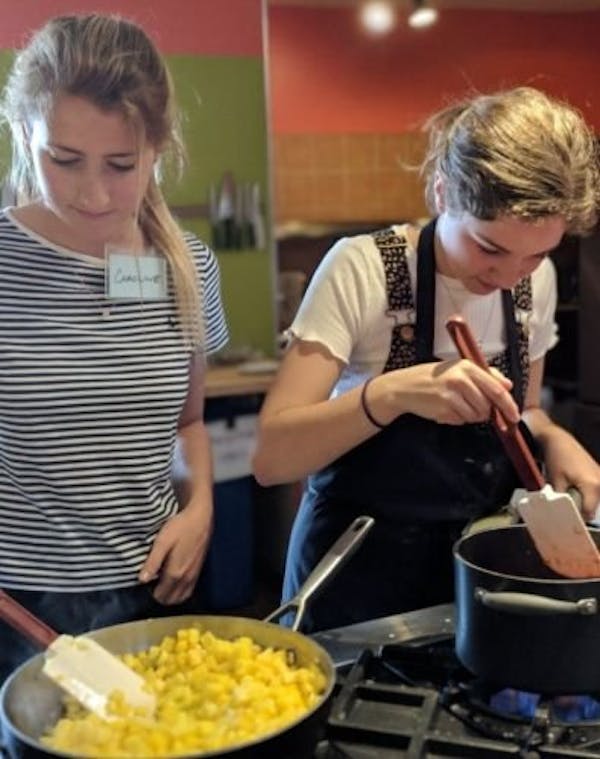 Teen Cooking Classes in the Bay Area Kitchen on Fire