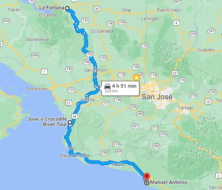 Top 4 Best Ways How To Get From La Fortuna to Manuel Antonio