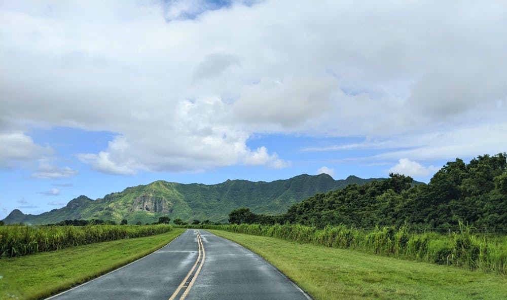 driving-on-kauai-on-a-scenic-road