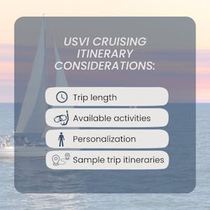 The Best USVI Cruising Itinerary | Go Sail Virgin Islands
