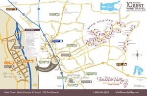Temecula Wine Map