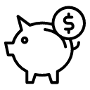 piggy bank illustration