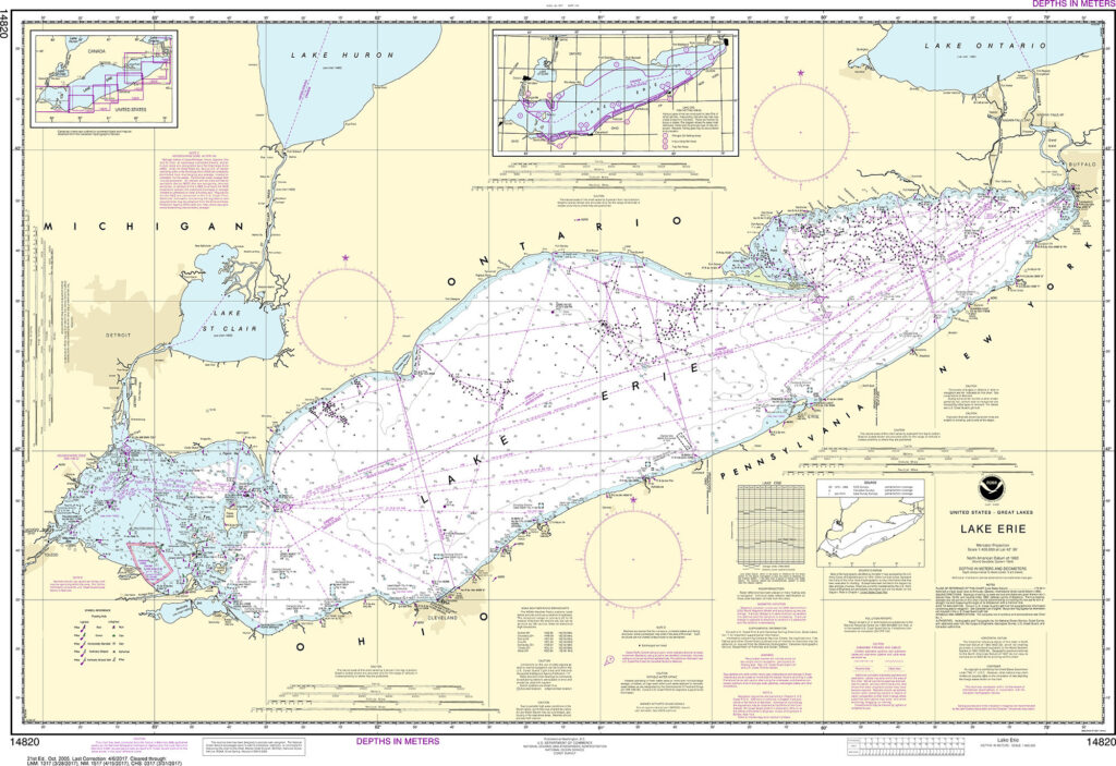 Lake Erie Natuiocal Chart 1024x703 