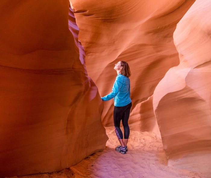 antelope canyon x hiking tour