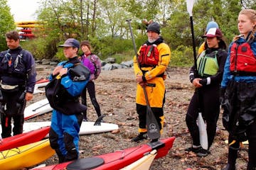 Students of P2's Maine Guide School learn about the profession