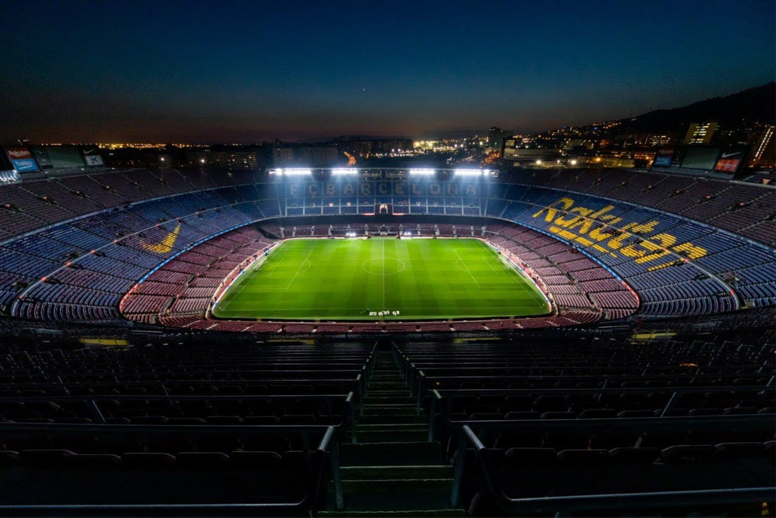 Camp Nou stadium, home of FC Barcelona