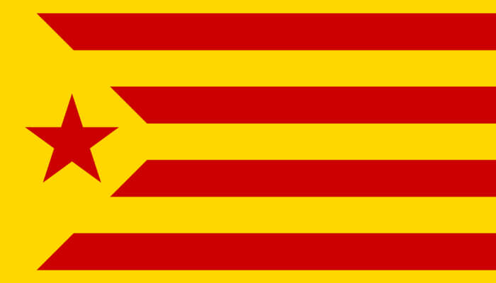 Barcelona flags