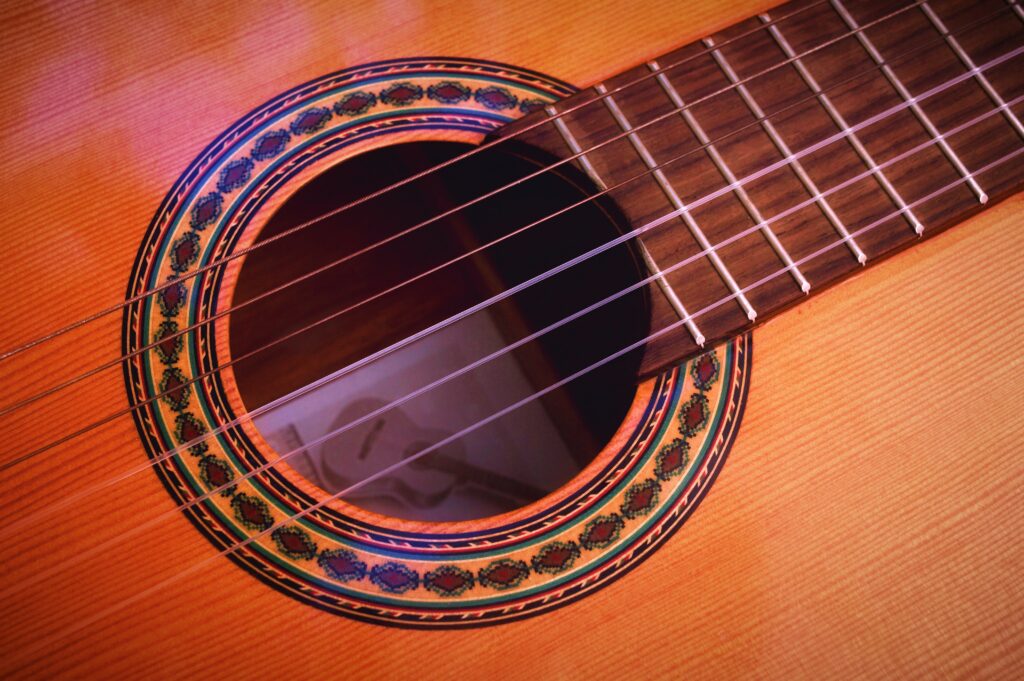 Flamenco spanish guitar