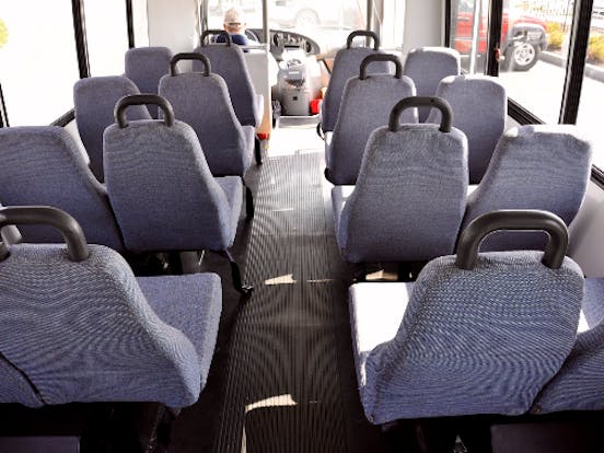 Private Bus interior