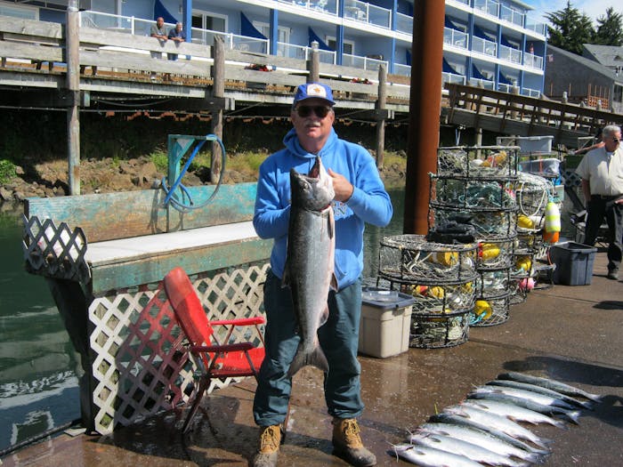 Silver Salmon and Rock-fish is a great way to spend a Thursd