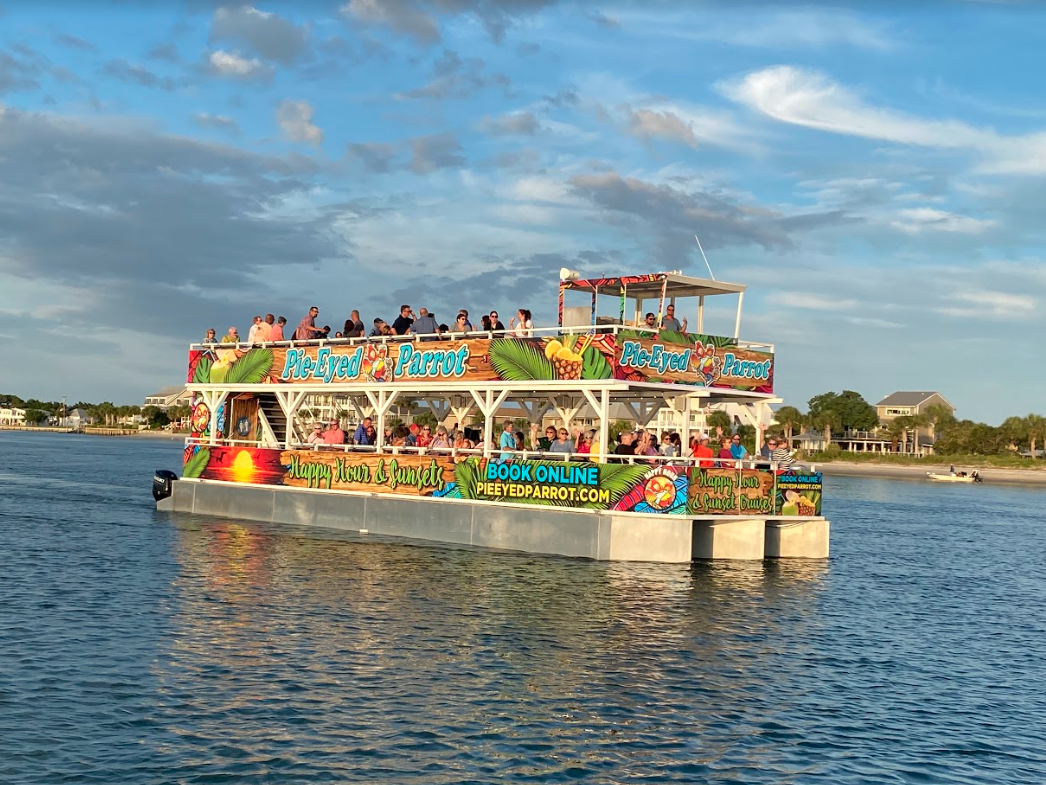 pie eyed parrot happy hour cruise