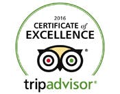Tripadvisor 2016 Certificate Of Excellence Award - Spellbound Tours