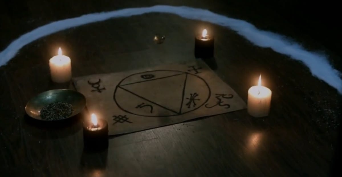 demon symbol in paranormal activity