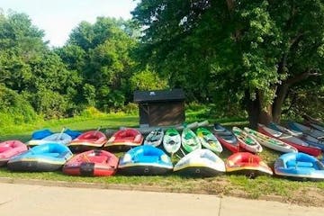 kayaks, canoes, and rafts for rent in Missouri