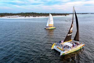 SV Privateer and SV Footloose Sailing in the Gulf of Mexico