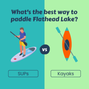 Kayaks verses Stand Up Paddle board 