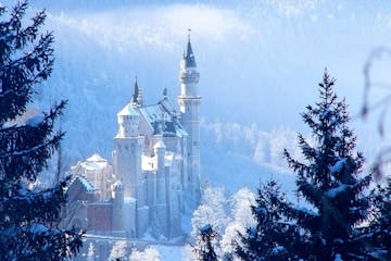 Neuschwanstein Castle during winter
