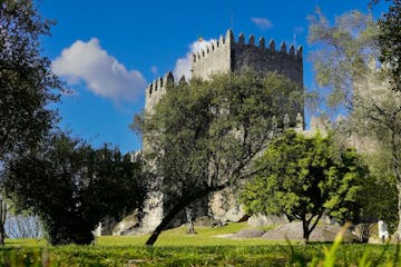 The main tower of the Castle of Guimaraes