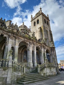 Marvel at the intricate details and timeless beauty of Porto Cathedral