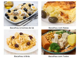 Four delectable Bacalhau dishes, a Portuguese Christmas tradition