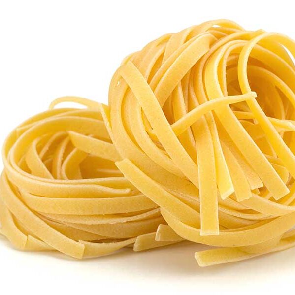 a slice of orange pasta