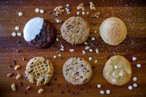 A variety of different cookies from the Catalina Coffee and Cookie Co.