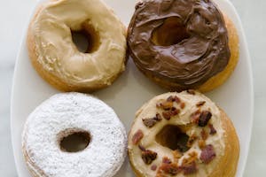 A selection of donuts from Catalina Coffee and Cookie Co.