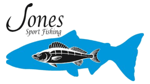 jones sport fishing logo