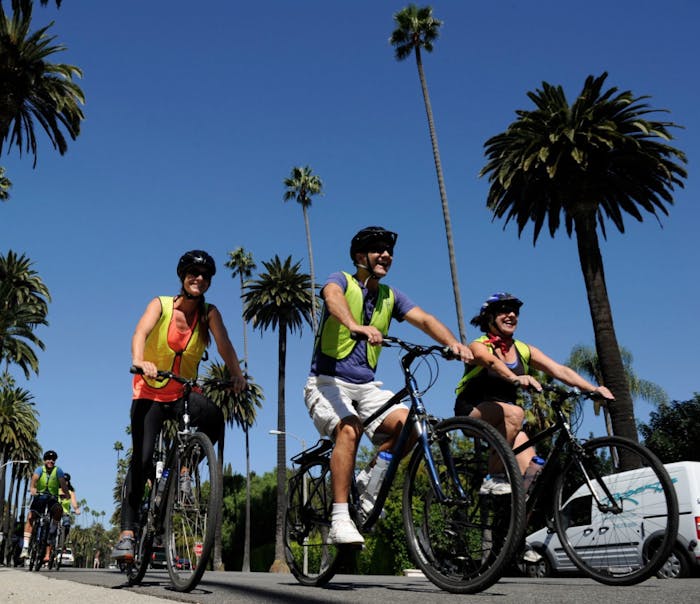 Beverly Hills Electric Bike Tour Bikes and Hikes LA