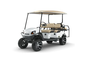 key west golf carts' 6 person golf cart rental