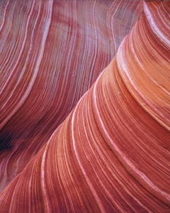 a close up of a canyon