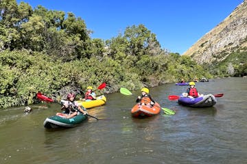 Youth river kayaking club