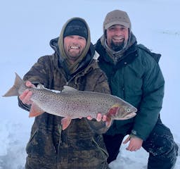 Ice Fishing Tours at Strawberry Reservoir