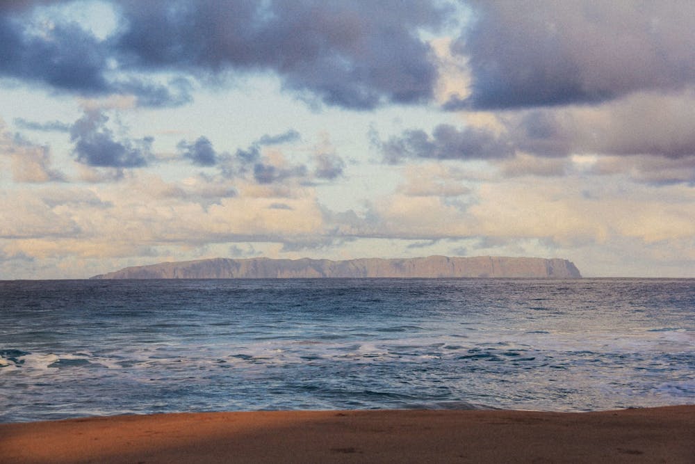 View of Nihuau From Kekaha Beach