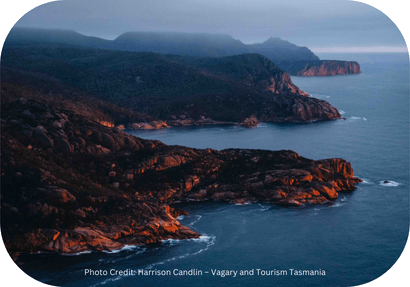 the scenic views with freycinet air tasmania in freycinet, tasmania