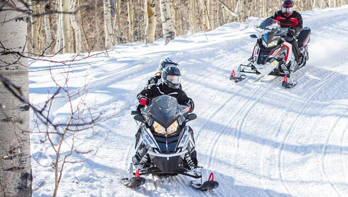 mount snow snowmobile tours