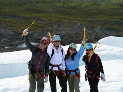 Glacier Trekking Group on Matanuska Glacier
