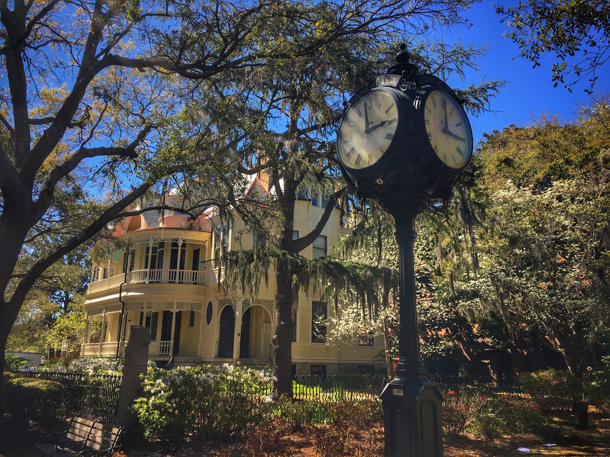 yellow house