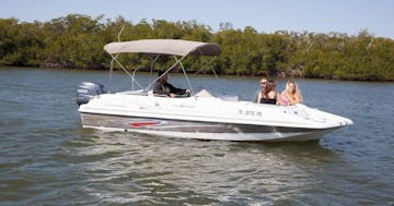 Rent a Hurricane Deck Boat in Cape Coral and Bonita Springs or Fort Myers.