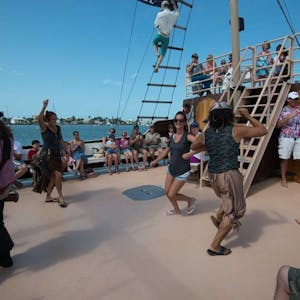 Dancing on the ship