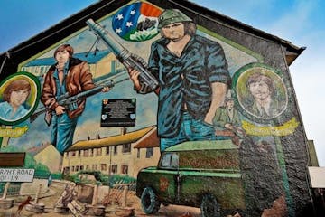Famous Belfast Murals in Northern Ireland